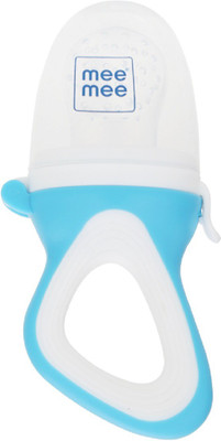 

MeeMee Fruit and Food Nibbler (With Silicone Sack, Blue) Food Feeder(Blue)
