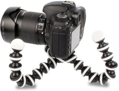 

Clairbell SHR_459S_Gorilla karbonn Portable tripod||360 degree tripod|| Foldable triopod|| Camera stand|| Mobile Tripod|| Camcorder tripod|| Camera mount|| Extendable tripod||Three-Dimensional Head & Quick Release Plate|| Assorted color|| Compatible with 