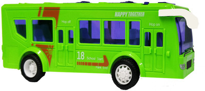 

Emob Battery Operated Green Luxury Model Bus Toy with Light & Sound Effect(Multicolor)