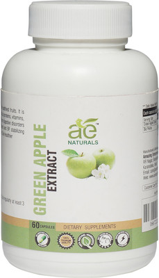 

Ae Naturals Green Apple Extract Capsules For Glowing Skin 60 Caps(60 No)