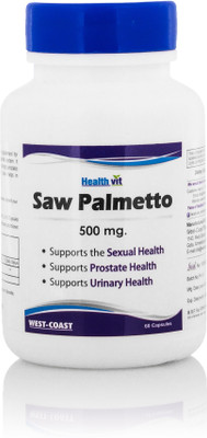 

HealthVit Saw Palmetto Extract 500 Mg 60 Capsules(60)