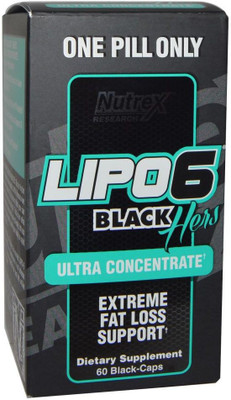 

Nutrex LIPO-6 black hers ultra concentrate 60 capsules(60 No)
