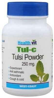 

HealthVit TUL-C Tulsi powder 250 mg 60 Capsules(60 No)
