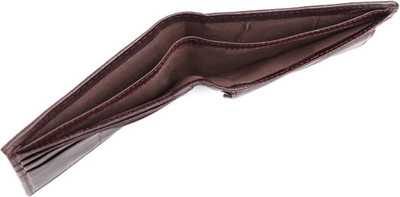 

WalletLee Men Brown Genuine Leather Wallet(6 Card Slots)