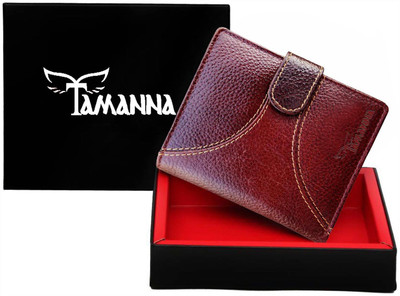 

Tamanna Men Brown Genuine Leather Wallet(7 Card Slots)