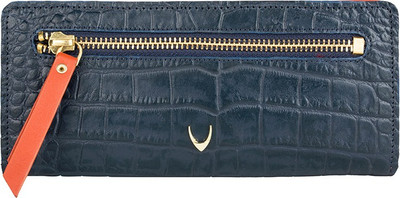 

Hidesign Women Casual Blue Genuine Leather Wallet(1 Card Slot)