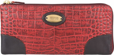 

Hidesign Women Casual Red Genuine Leather Wallet(1 Card Slot)