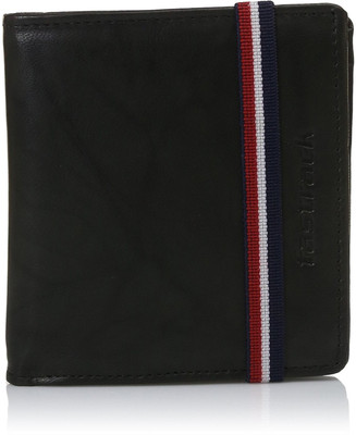 

Fastrack Men Casual Black Genuine Leather Wallet(6 Card Slots)