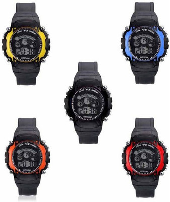 

E-SMART DVS0364 Multicolour Analog Round Dial Stylish Watch Watch - For Men & Women