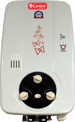 

Candes 7 L Gas Water Geyser(Off white, 7 Ltr)