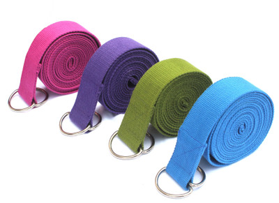 

Ryan We get any One Assorted Strap Cotton Yoga Strap(Multicolor), Multi colour