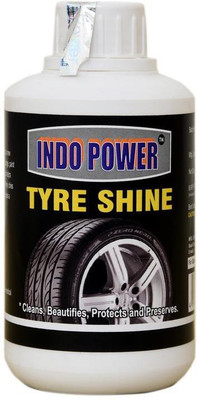 INDOPOWER TYRE SHINER 250ml. 250 ml Wheel Tire Cleaner(Pack of 1)