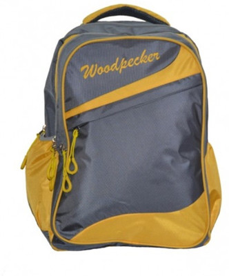

Wood Pecker WP School Bag 6.18 Yellow 28 L Backpack(Yellow)