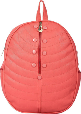 

Rajni Fashion PU Leather Backpack,School Bag , Student Backpack Women Travel bag 8 L Backpack(Pink) 8 L Backpack(Pink)