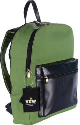 

Yew Leather Labs YL - 01003 BP Green 15 L Backpack(Green)