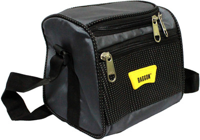 

BAGGON Grey Tupperware Waterproof Lunch Bag(Grey, 6 inch)