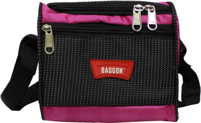 

BAGGON Pink Tupperware Waterproof Lunch Bag(Pink, 6 inch)
