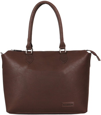 

Hamelin Tote Bag for Women Shoulder Bag(Brown, 12 L)