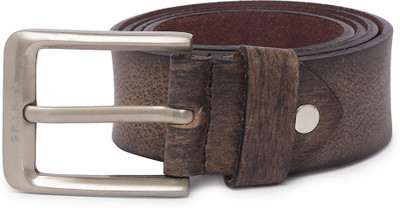 

Spykar Men Brown Genuine Leather Belt