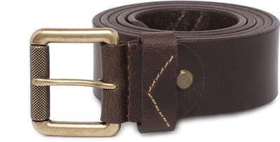 

Spykar Men Brown Genuine Leather Belt