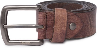 

Spykar Men Brown Genuine Leather Belt