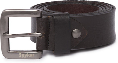 

Spykar Men Brown Genuine Leather Belt