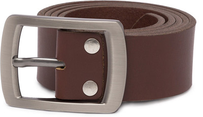 Spykar Men Brown Genuine Leather Belt