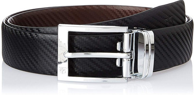 

Titan Men Casual Brown, Black Genuine Leather Belt