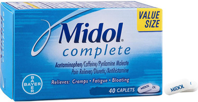 

Midol Complete Caplets, 40-Count Box Capsules(20 g)
