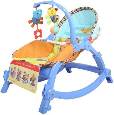 

MBC Newborn to Toddler Portable Baby Chair Cum Rocker (Multicolour) Non-electric Bouncer(Multicolor)