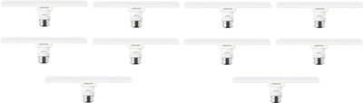 PHILIPS 18 W Basic T-Bulb B22 LED Bulb(White, Pack of 10)