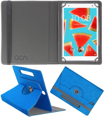 ACM Flip Cover for Lenovo Tab 4 Plus 8 inch(Blue, Cases with Holder, Pack of: 1)