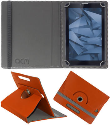 ACM Flip Cover for Iball Slide Dazzle I7(Orange, Cases with Holder, Pack of: 1)
