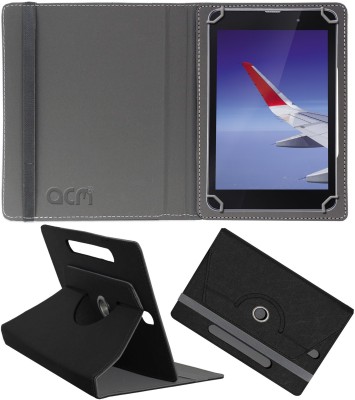 ACM Flip Cover for iBall Slide Wings 8 inch(Black, Cases with Holder, Pack of: 1)