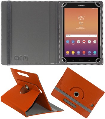 ACM Flip Cover for Samsung Galaxy Tab A 8 inch(Orange, Cases with Holder, Pack of: 1)