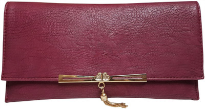 

Bloomtail Casual, Party, Formal, Sports Maroon Clutch