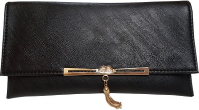 

Bloomtail Casual, Party, Formal, Sports Black Clutch