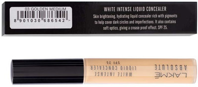 

Lakme Absolute White Intense Liquid Concealer(Golden Medium, 5.4 ml)