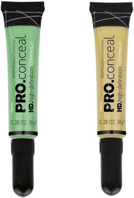 

ALAMOS Pro Conceal High-Definition Concealer(Green Corrector, Yellow Corrector)