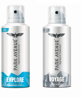 

Park Avenue Explore and Voyage Signature Collection Body Spray 130ML Each (Pack of 2) Perfume Body Spray - For Men & Women(260 ml, Pack of 2)