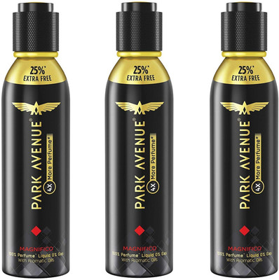 

Park Avenue Magnifico 4X More Perfume Spray 120ML Each (Pack of 3) Perfume Body Spray - For Men & Women(360 ml, Pack of 3)