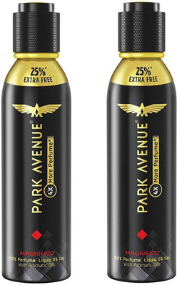 

Park Avenue Magnifico 4X More Perfume Spray 120ML Each (Pack of 2) Perfume Body Spray - For Men & Women(240 ml, Pack of 2)