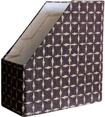 

Indha Craft 1 Compartments Jute and MDF Magazine Holder(Brown)