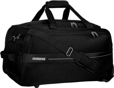 

American Tourister MARCO WHEEL DUFFLE 64CM BLACK Duffel Strolley Bag(Black)