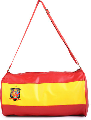 

Vcart FootBall Club REd& Yellow Leather Rite Gym Bag(Multicolor)