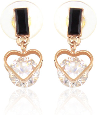 Nakabh Fashion Jewellery Officewear Partywear Copper Drop Earring, Dangle Earring