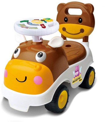 

Baybee Beatles Premium Push Ride-on Car Car Non Battery Operated Ride On(Brown)