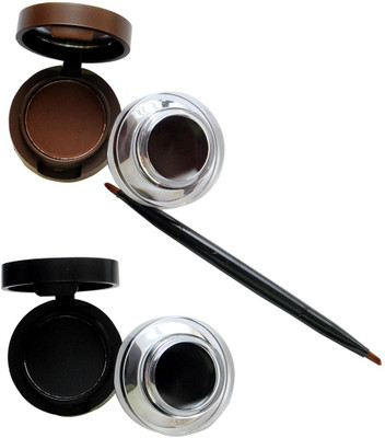 

Vozwa ADS 24 HR Eye Powder & Waterproof Eyeliner Gel 7 g (Black, Brown) 7 g(Black, Brown)