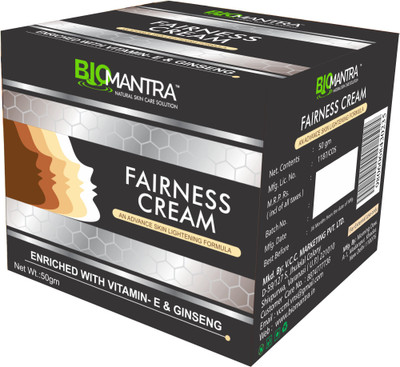 

Biomantra FAIRNESS CREAM 50G(50 g)