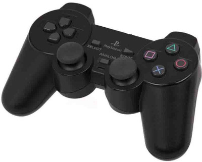 

PTCMart DualShock joystick Controller for PS-2 Gaming Accessory Kit(Black, For PS2)